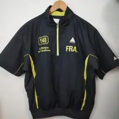 ルコックスポルティフゴルフ　半袖中綿ウインドジャケット　ハーフジップ　メンズM