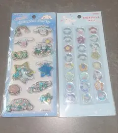 【正規品】シナモンロール スパンコールパーティー シャカシャカおはじきふうシール