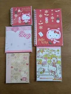 ハローキティ　メモ帳