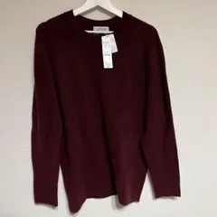 40%off 新品　ニットセーター L 赤 レッド RAGEBLUE