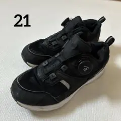 ダイヤル式　ブラック スニーカー 21