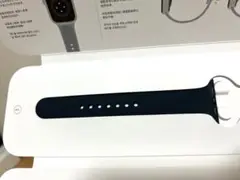 【純正】Apple Watch用 グレー シリコンバンド 40mm M/Lサイズ