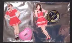 正鋳真優 AKB48 アクリルスタンド2個20thツアー春コンSpecialくじのサムネイル