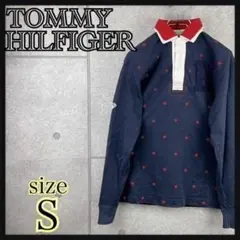 TOMMY HILFIGER トミーヒルフィガー　ラガーシャツ　ロゴ