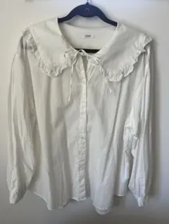 LOWRYSFARM BIGフリルブラウス