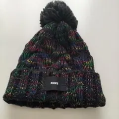 RCWB ニット帽 ポンポン付き