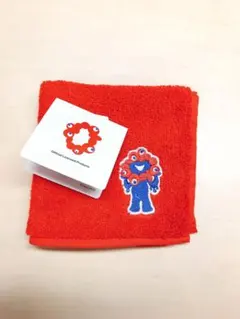 バレンタインおすすめ♡ ミニタオル 万博 EXPO2025 ミャクミャク 赤