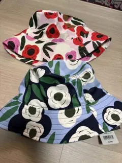 ユニクロ マリメッコ バケットハット 帽子 新品 未使用 タグ付き