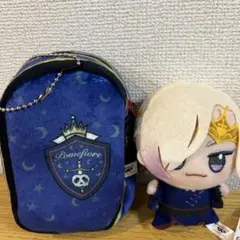 ディズニー　ツイステ　ポムフィオーレ寮　ぬいぐるみポーチ　ちびぐるみ　ヴィル