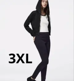 新品未使用　GU レディース ブラック レギンスパンツ 3XL