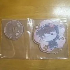 忍たま　桜もちぴこの段　土井半助　アクリルスタンド