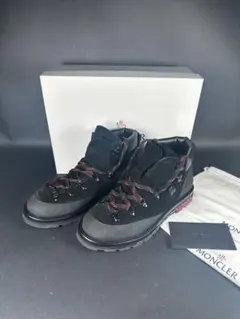 MONCLER Fragment フラグメント ブラック ブーツ　未使用品　42