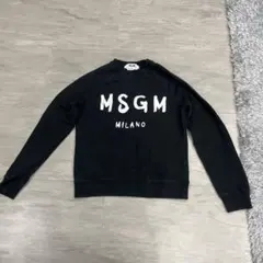 MSGM MILANO ロゴ スウェット ブラック
