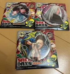 サカモトデイズ 神々廻 赤尾晶 眞霜平助 コレクション缶バッジ 第1弾