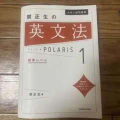 大学入試問題集 関正生の英文解釈ポラリス[1 標準～応用レベル]