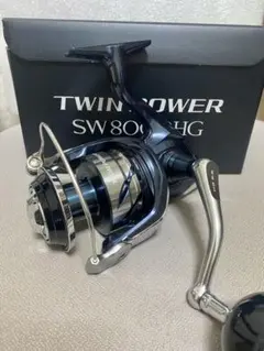 【美品】シマノ21ツインパワーSW8000HG（10回程度使用） シマノ(SHIMANO) 21ツインパワーSW 8000PG ツインパワー SW