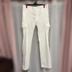 新品 【本間ゴルフ】 メンズ 撥水 ストレッチ パンツ ホワイト 88(L 