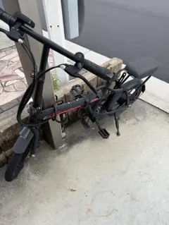 折りたたみ電動アシスト自転車 ブラックのサムネイル