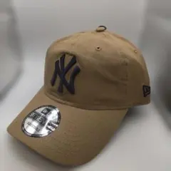 ◆3543 新品未使用　NEWERA　ニューヨークヤンキース　ブラウン