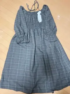 ☆大きいサイズ☆チェックワンピース☆