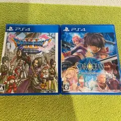 PS4ソフトドラクエ11・スターオーシャン5 2本セット