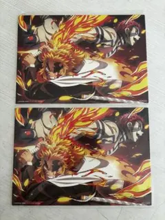 アニメキャラクターブロマイド2枚セット