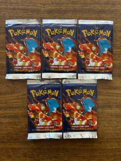 新品 ポケカ Base Set Booster Pack 1st Edition