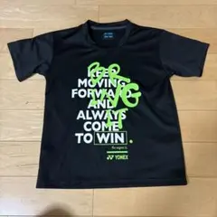 YONEX バドミントンシャツ 140 ブラック
