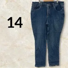 Signature Slim 【14】デニム オーバーサイズ 大きめ ジーンズ