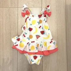 フルーツ柄 ベビー水着 サイズ80