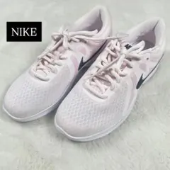 極美品　ナイキ　スニーカー ピンク系　23.5　レボリューション4