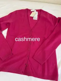 未使用ユニクロカシミヤVネックカーディガン