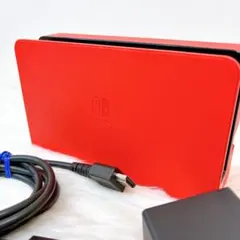 ニンテンドースイッチ　ドック セット　ケーブル　マリオモデル