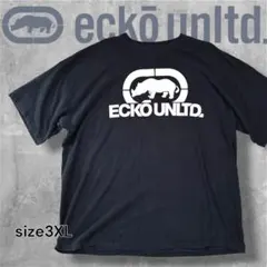 Eckō Unltd. エコーアンリミテッド ロゴ Tシャツ ブラック 3XLのサムネイル