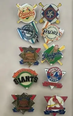 MLB ピンバッジセット