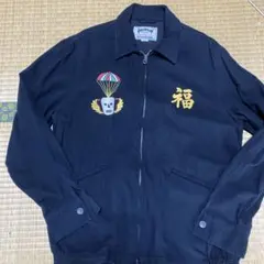 HOUSTON ブラック ベトジャン Lのサムネイル