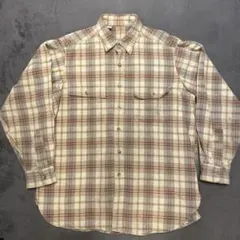 【MADE IN U.S.A】 コットン100%ネルシャツ