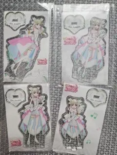 キュアズキューン　アクスタ　ブルジュラ　４点セット