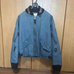 カナダ軍ロイヤルミリタリージャケット 青 ポリエステル