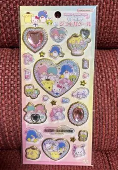 キラキラジュエルシール　サンリオキャラクターズ　サンスター文具