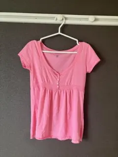 Brandy Melville ピンク 半袖トップスのサムネイル