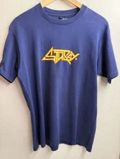 90s OLD STUSSY 紺タグ USA製 ANTHRAX ロゴ
