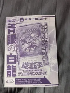 ジャンプ流Vol.8付録 遊戯王 JMPR-JP001[KC+UR]：青眼の白龍 - メルカリ