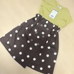 BREEZE ドットワンピース　110cm