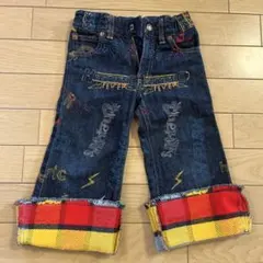 HYSTERIC MINI 総柄刺繍デニムパンツのサムネイル