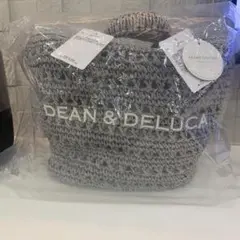 ❤️お値下げ❤️ディーン&デルーカBEAMS CクロッシェバスケットバッグSグレー