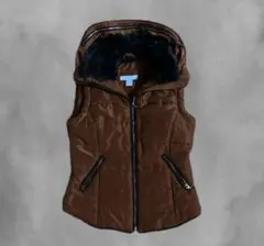 平成お兄系ファーダウンベスト フェアリーグランジY2K森ガールarchive