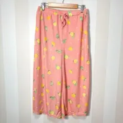 美品✨　ゆったり　果物柄✨　パンツ　レディース