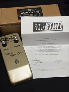 ギター Sola Sound Tone Bender The Griffin Sola Sound Tone Bender The Griffin - メルカリ