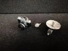 タイムスリップグリコ ニコンFカメラクロームボディ　ミニチュア